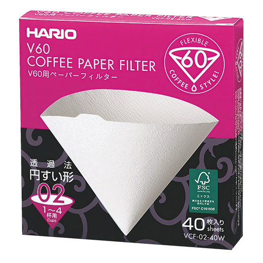 Hario V60 02 Filters (40 count)