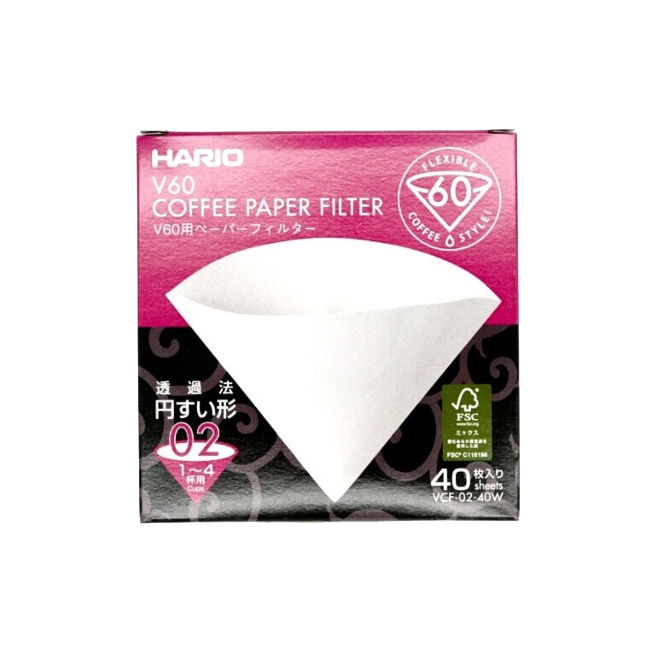 Hario V60 02 Filters (40 count)